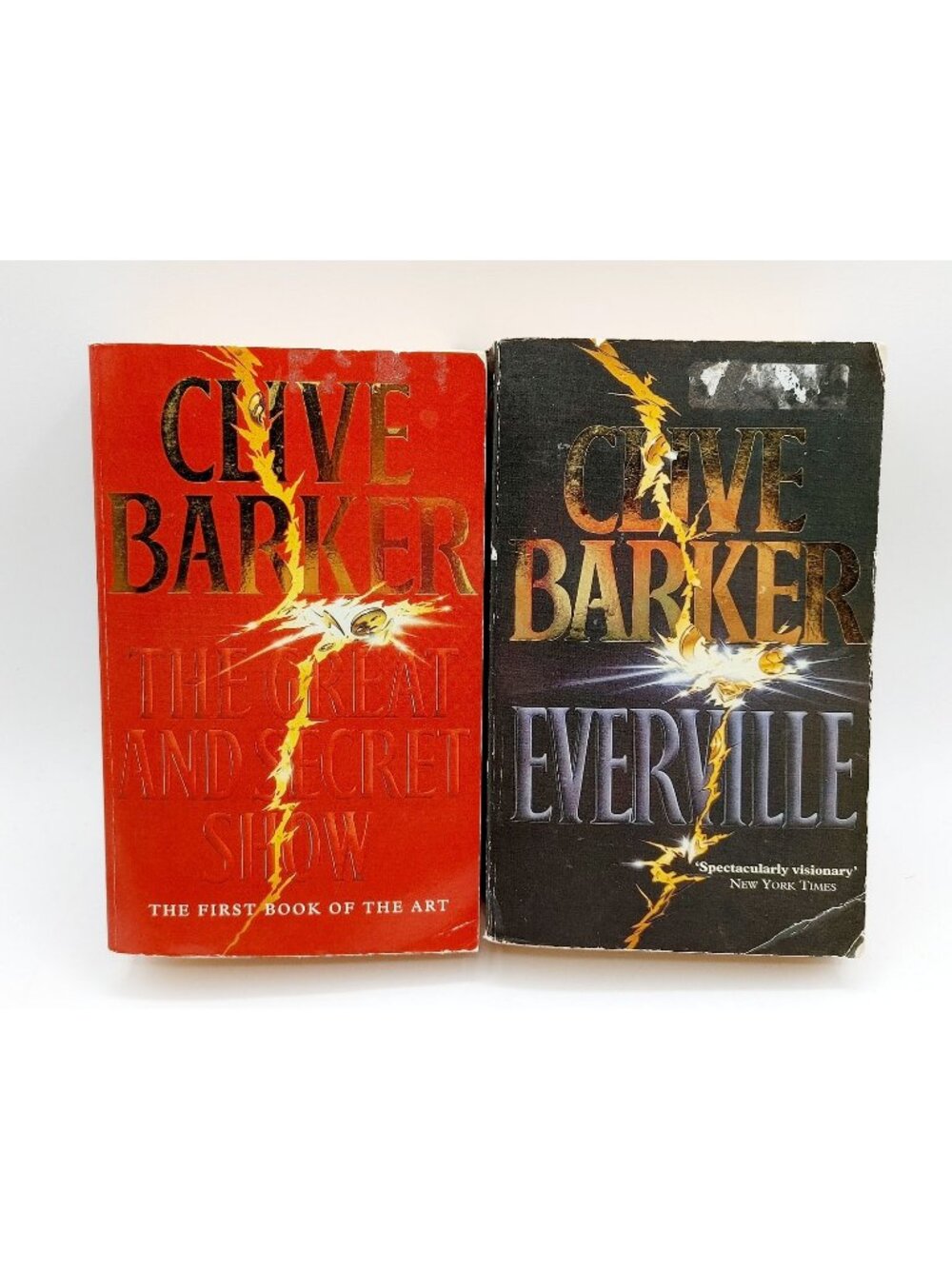 Clive Barker The Great and Secret Show & Everville The Art books 1 & 2 Paperback